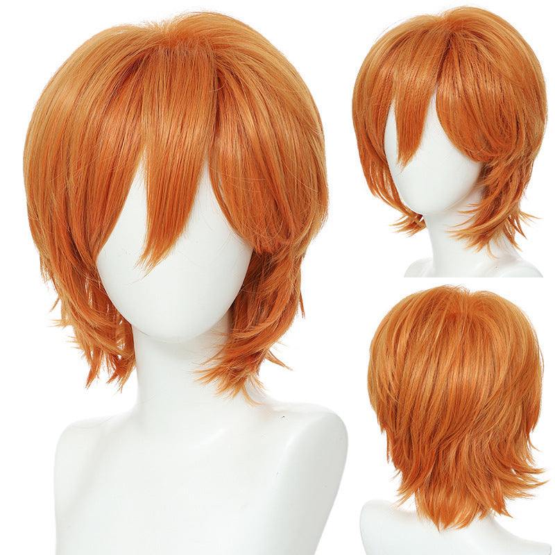 Short Hair Closing Face Top Optional Mao Style Cos Wig