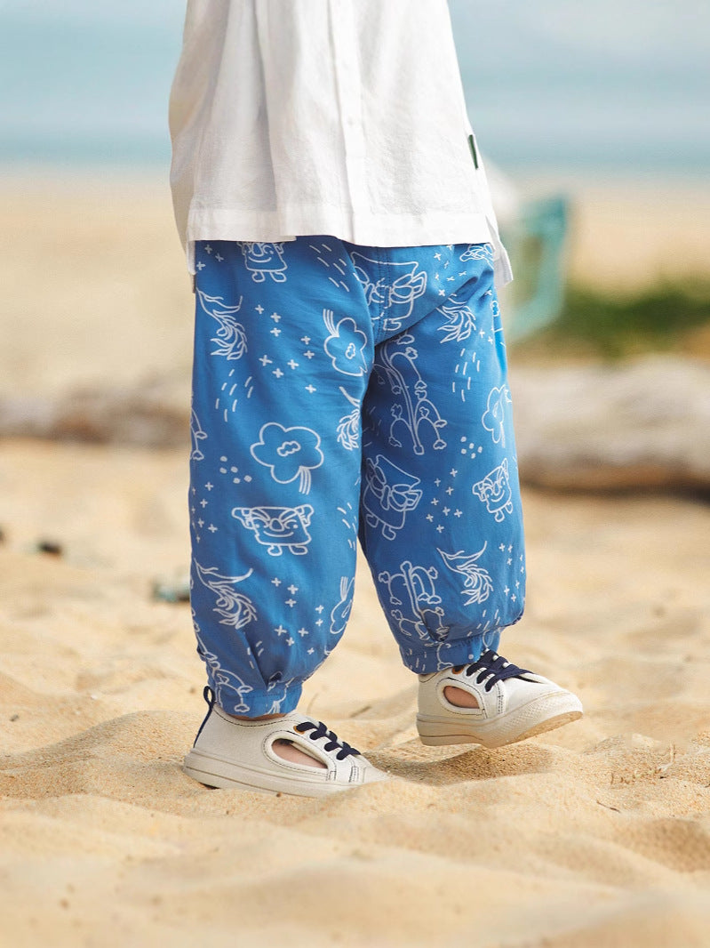 Children's Clothing Summer Lightweight Casual Trousers Children's Pants