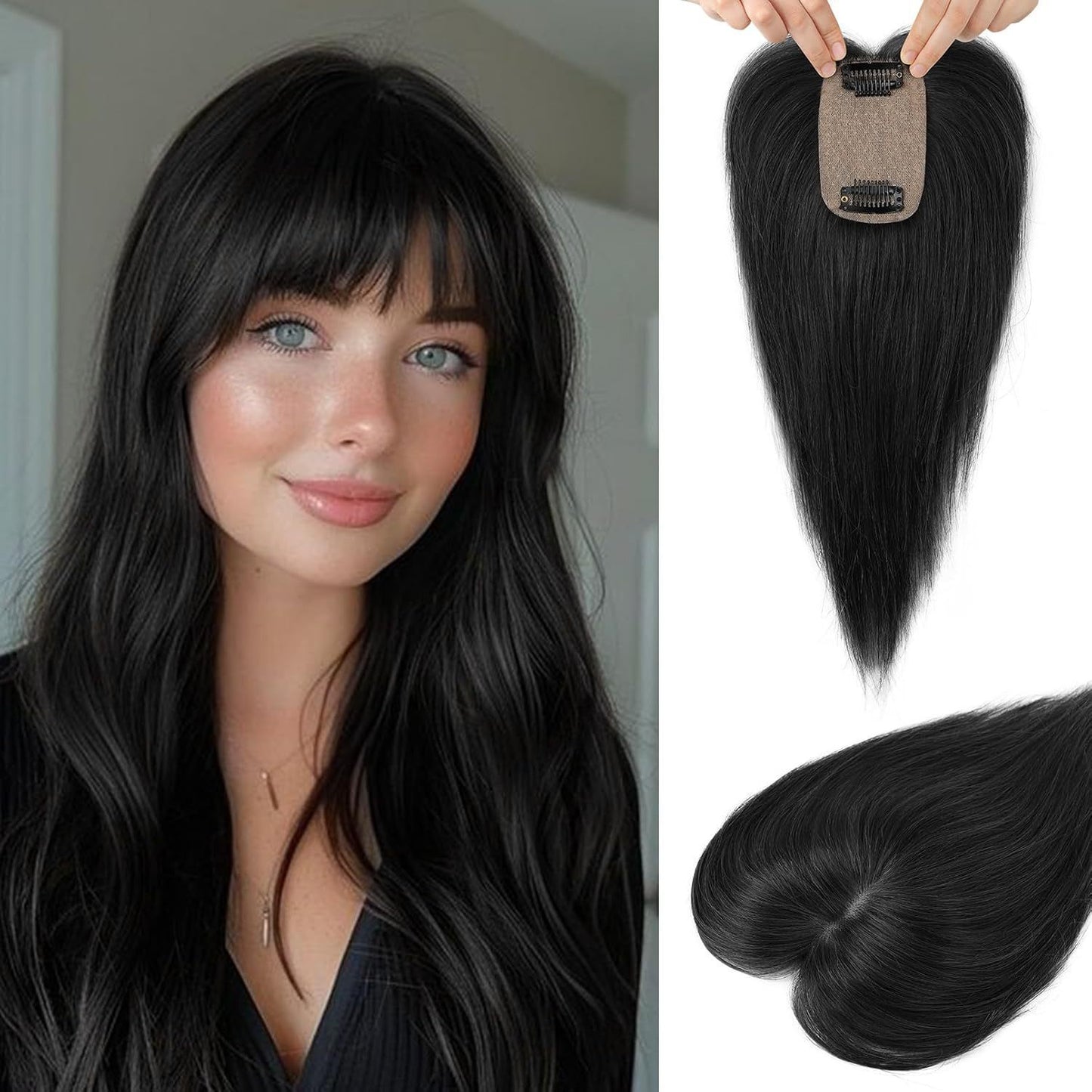 Hair Supplementing Piece Real Human Golden Other Wig