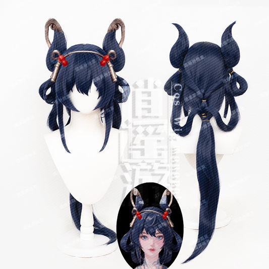 Travel King Hate Cigarette Simulation Scalp Top Sun Li Cos Wig