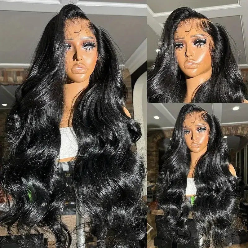 Fashion Front Lace Inch Big Wave Curly Wig Long Curls