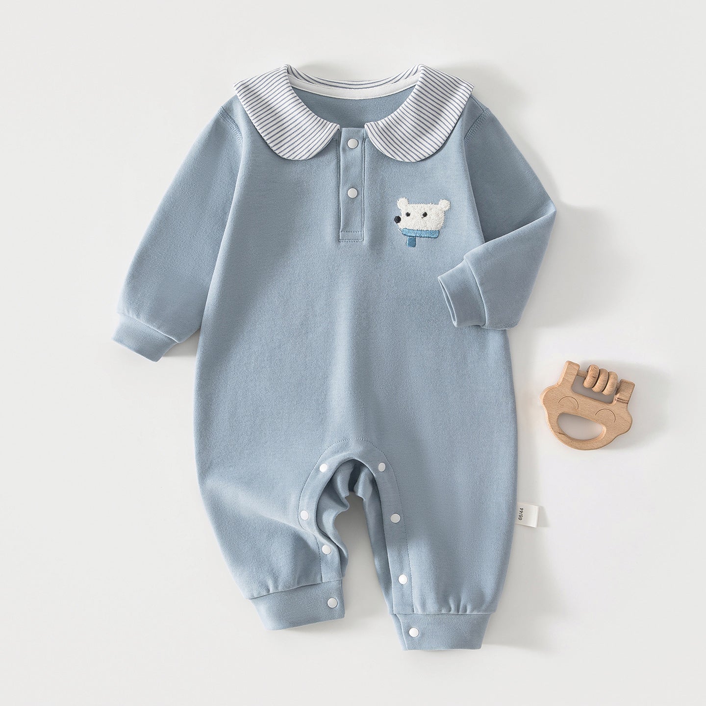 Women's & Men's Born Outer Wear Soft Wool Romper Jumpsuit, Climbing Suit
