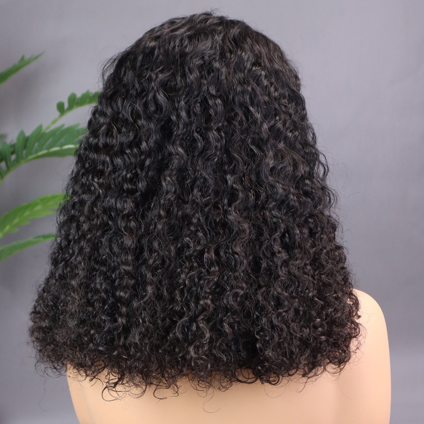 Slouchy Trendy Unique Front Lace Human Real Hair Wig