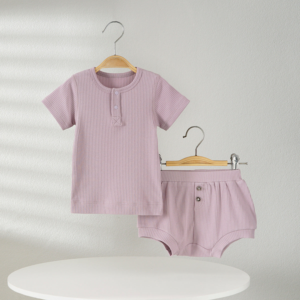 Sleeve T-shirt Shorts Sheath Pants Two-piece Breathable Pajamas Children's Suit