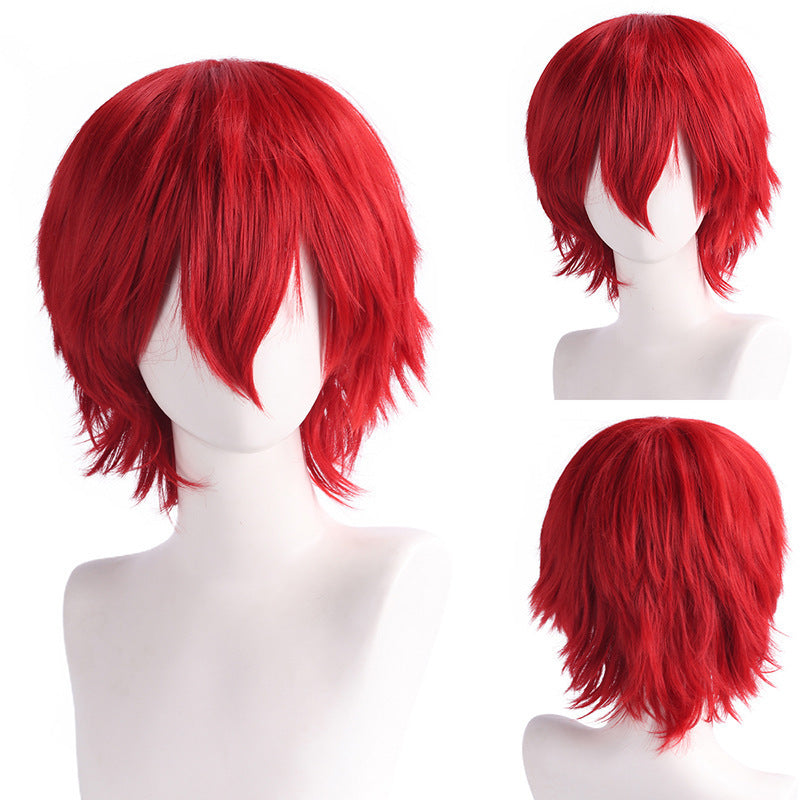 Short Hair Closing Face Top Optional Mao Style Cos Wig