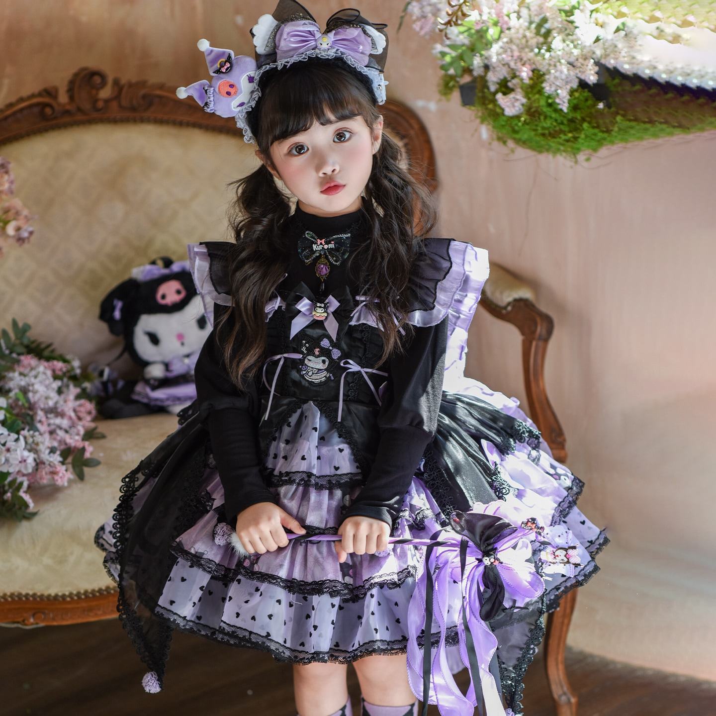 Children's Lolita Princess Spring Clothes Western Style Children's Dress