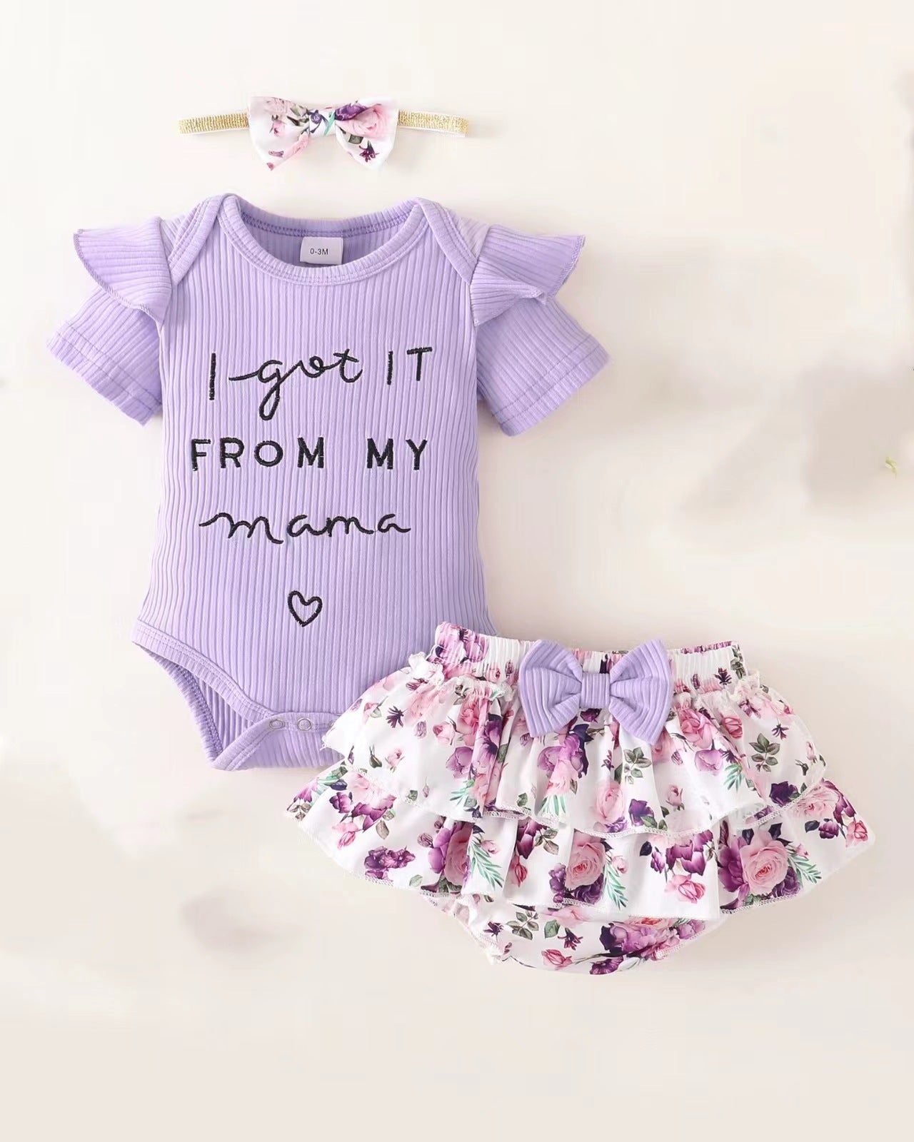 Summer Clothes Jumpsuit Shorts Floral Clothing Cute Children's Suit