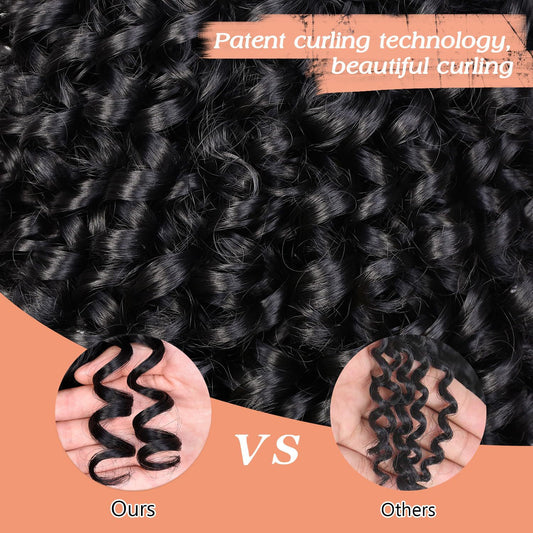 Women's African Small Curly Black Short Hair Fiber Wig Long Curls