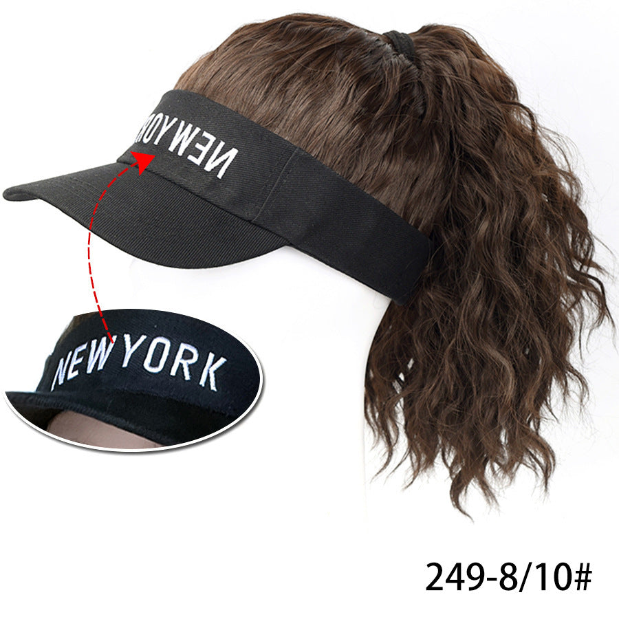 Integrated Fashion Summer Sun Ponytail Female Korean Other Wig