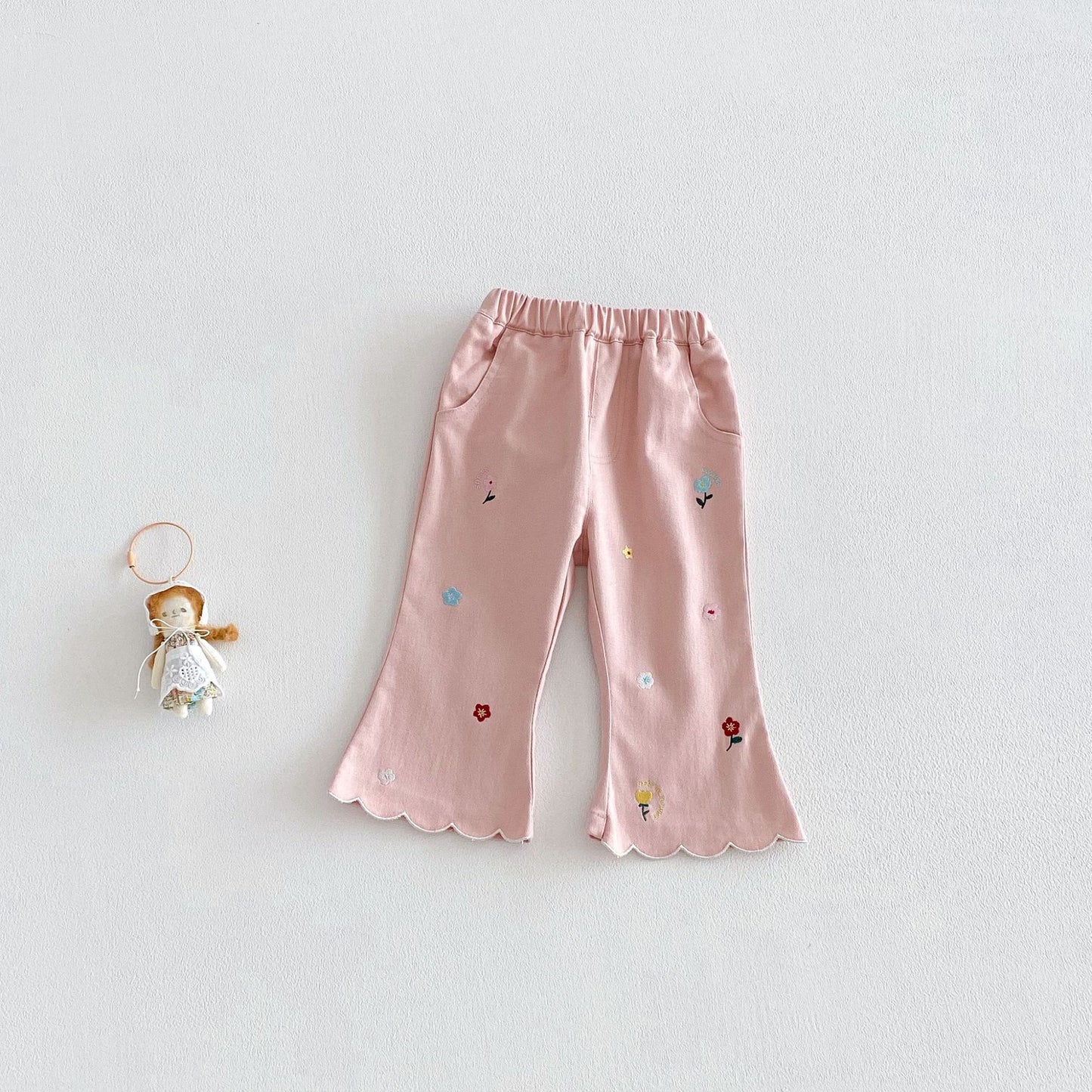 Children's Bell-bottom Spring Western Style Casual Fashion Children's Pants