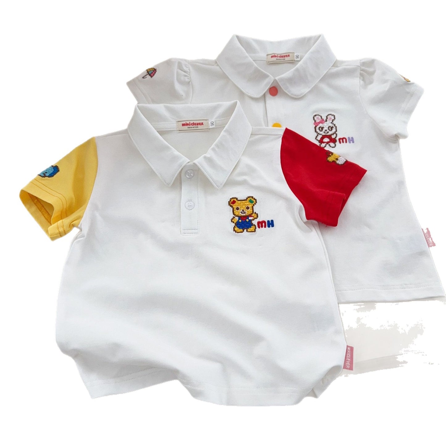 Children's Boys Class Cotton Base Shirt Tops Children's T-shirt