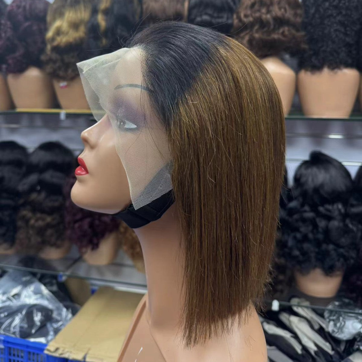 Fashion Popular Classy Innovative Bobo Human Real Hair Wig