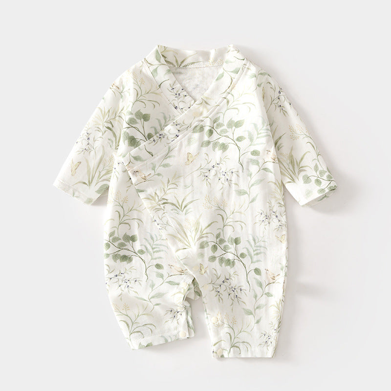 Jumpsuit Summer Romper Long Sleeve Bamboo Fiber Air Jumpsuit, Climbing Suit