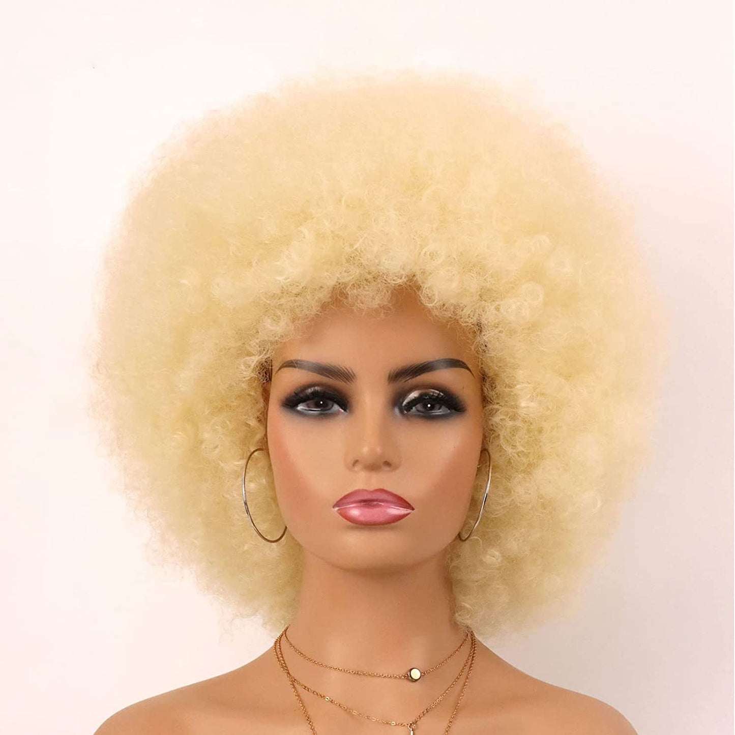 Women's Small Volume Afro More Colors Can Come To The Wig Long Curls