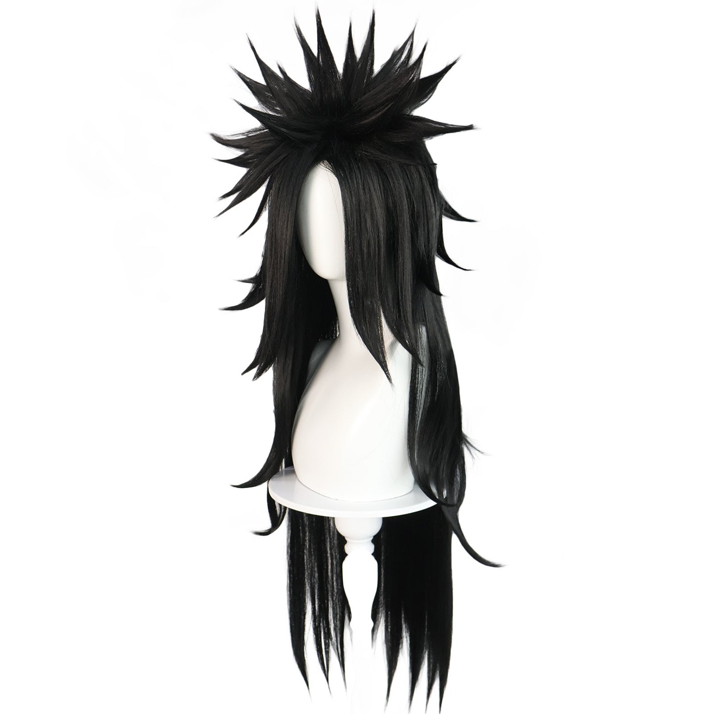 Fashion Layers Long Black Straight Hair Cos Wig
