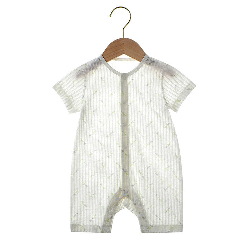 Summer Unisex Short Sleeve Jumpsuit Letter Jumpsuit, Climbing Suit