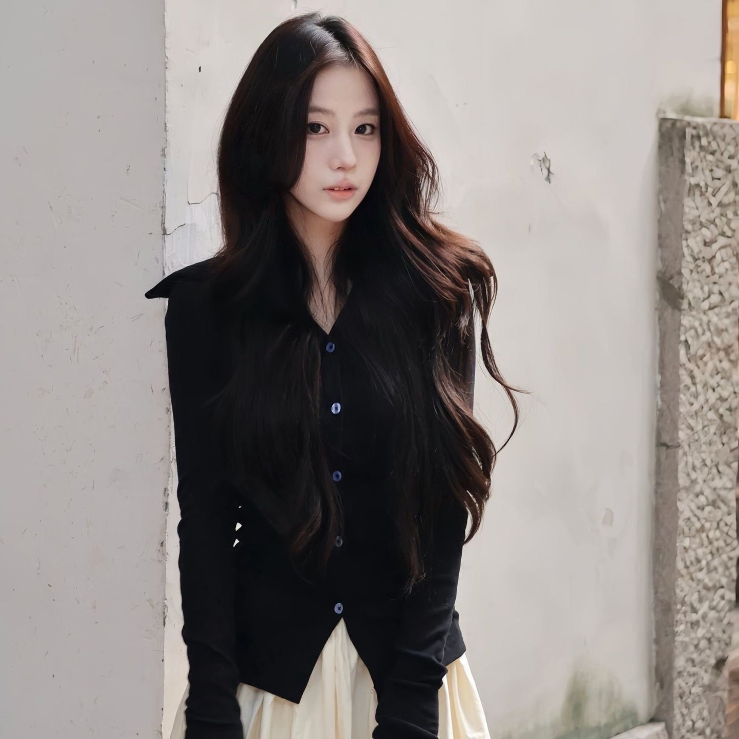 Volume Atmosphere Curly Hair Korean Style Mesh Daily Natural Simulation Wig Long Curls