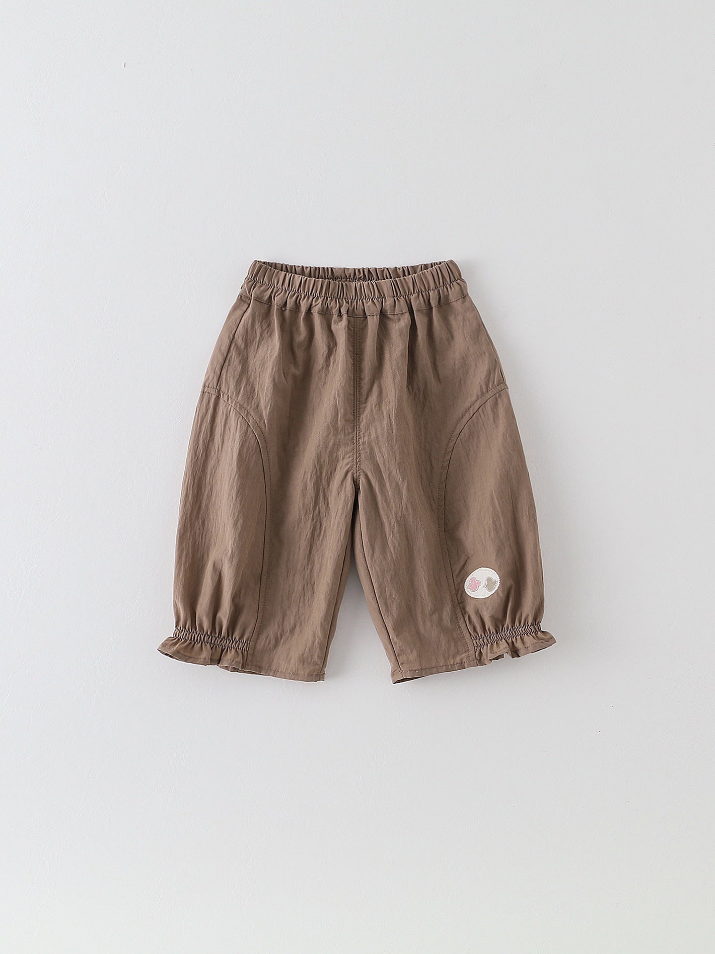 Casual Summer Korean Style Thin Infant Toddler Outerwear Capri Children's Pants