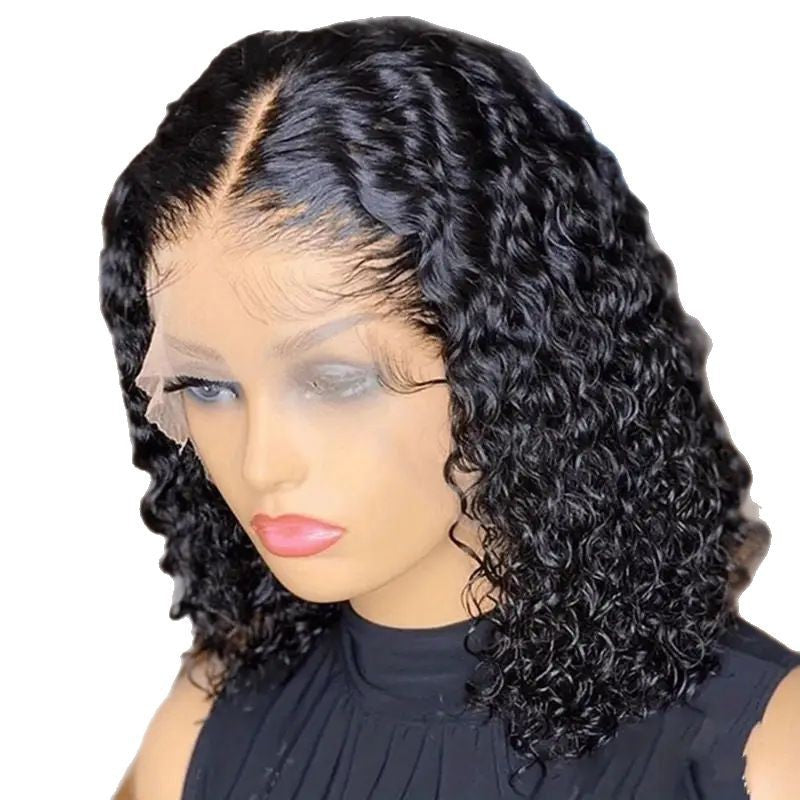 Female African Small Volume Corn Curler Fluffy Wig Short Curly Hair
