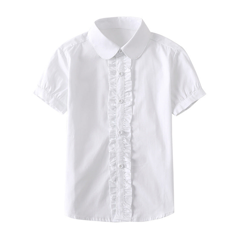 Sleeve Summer Middle School The Big Blue Primary Graduation Performance Children's Shirt