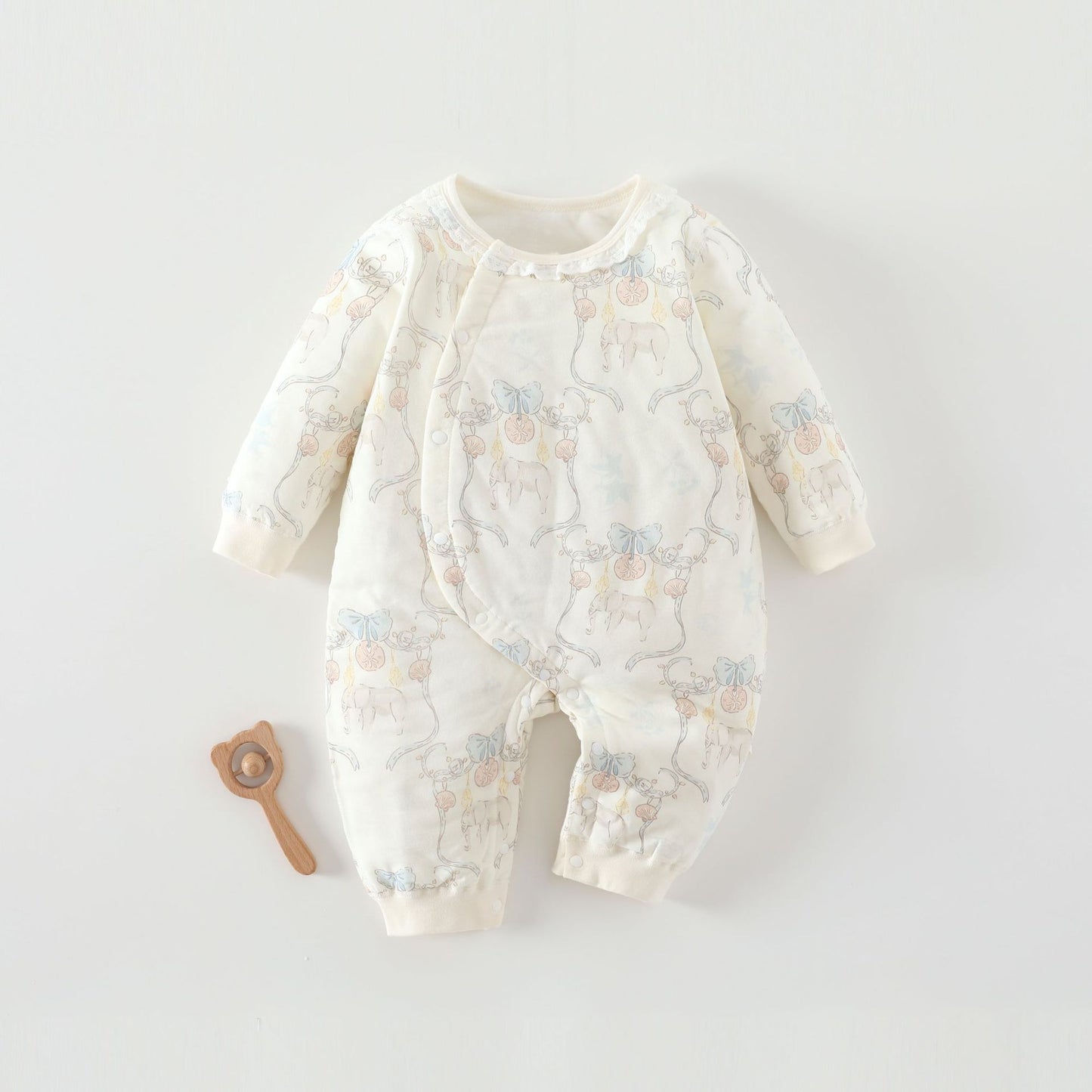 Children's Infant Class Pure Cotton Boneless Jumpsuit Jumpsuit, Climbing Suit