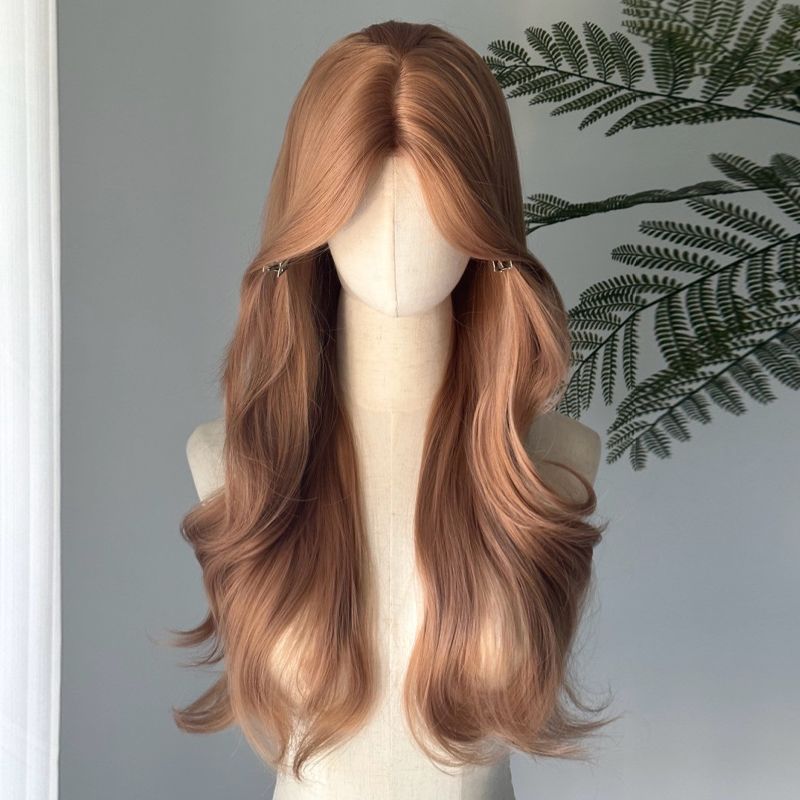 Curly Hair High-grade Big Wave Artificial Natural Wig Long Curls
