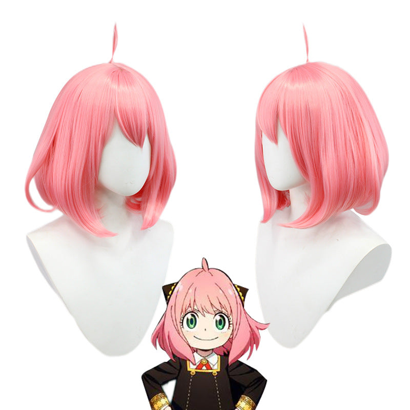 Spy Playing House Anya Short Hair Simulation Scalp Cos Wig