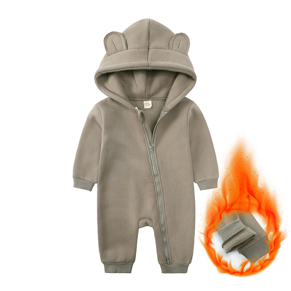 Jumpsuit Outwear Thickening Thermal Romper Born Jumpsuit, Climbing Suit