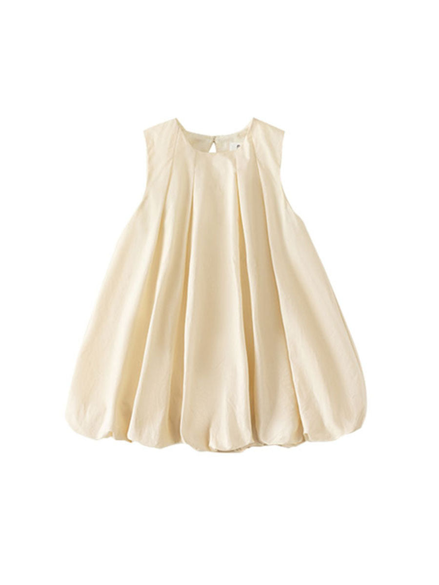 Children's Clothing Summer Korean Style Sleeveless Cotton Children's Dress