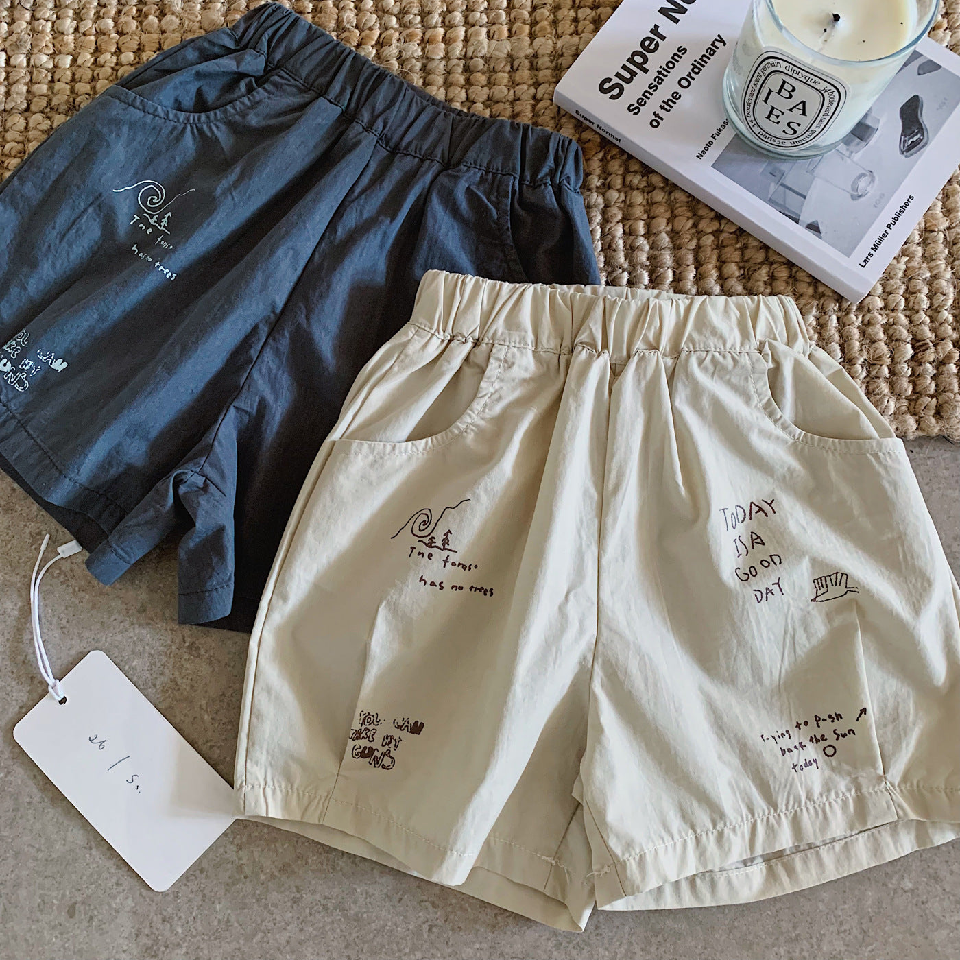 Children's Casual Shorts Summer Iti Loose Handsome Children's Pants
