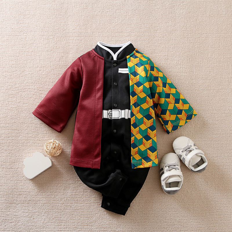 Children's Jumpsuit Anime Born Rompers Clothing Jumpsuit, Climbing Suit