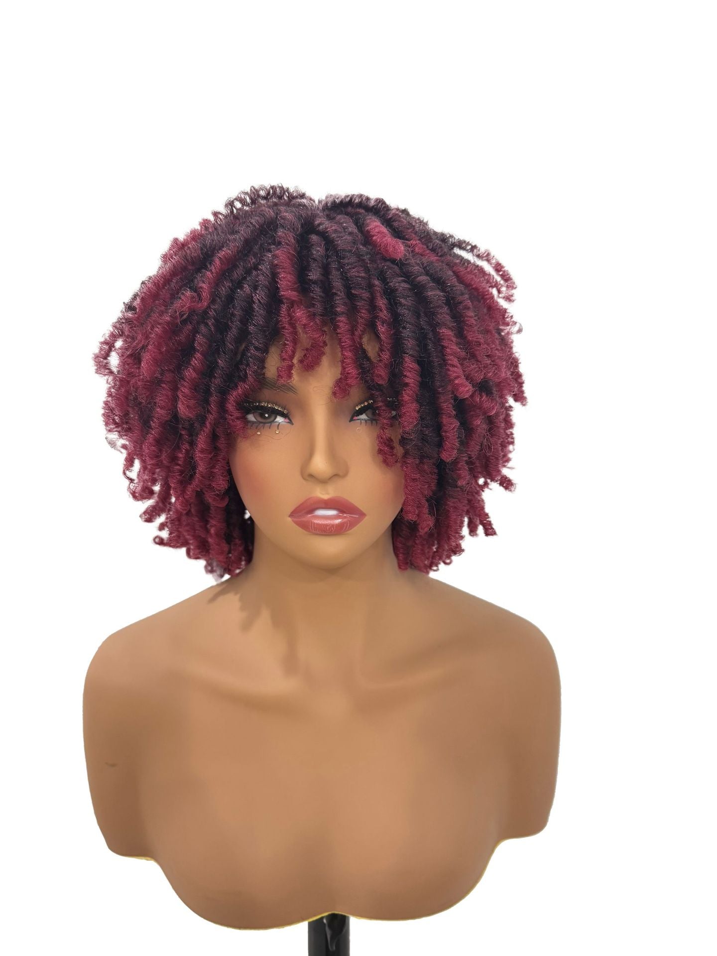 Chemical Fiber Dreadlocks Head Cover Hot Tube Other Wig