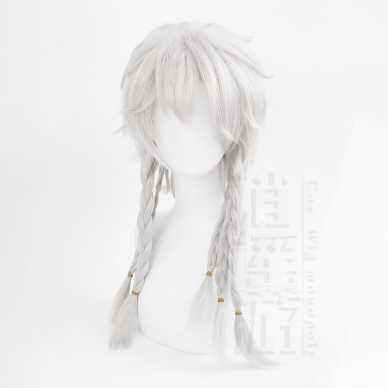 Identity V Night Watchman White Six Cos Wig
