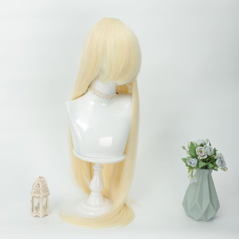 Hair Band Bangs Mao Special Anime Shape Rose Net Long Straight Wig