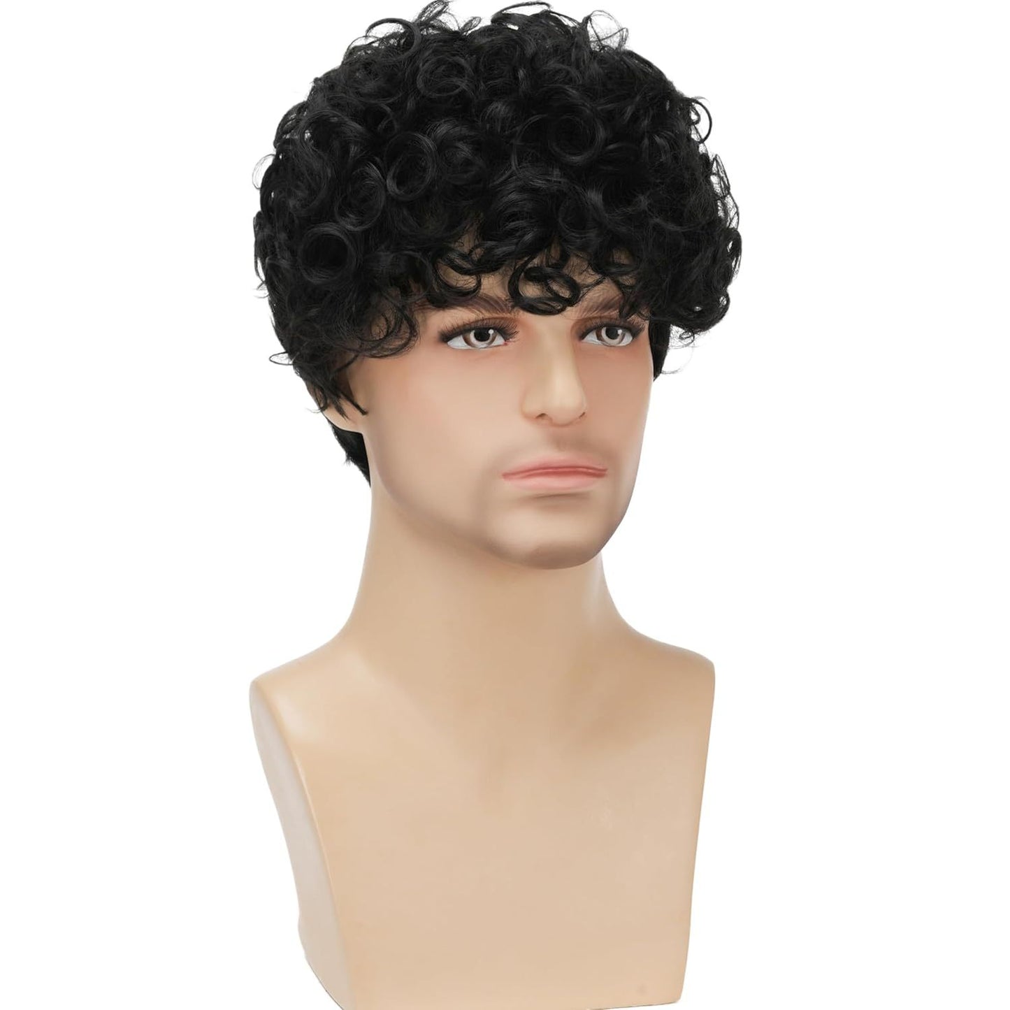 Men's Cover African Small Volume Short Hair Men's Wig