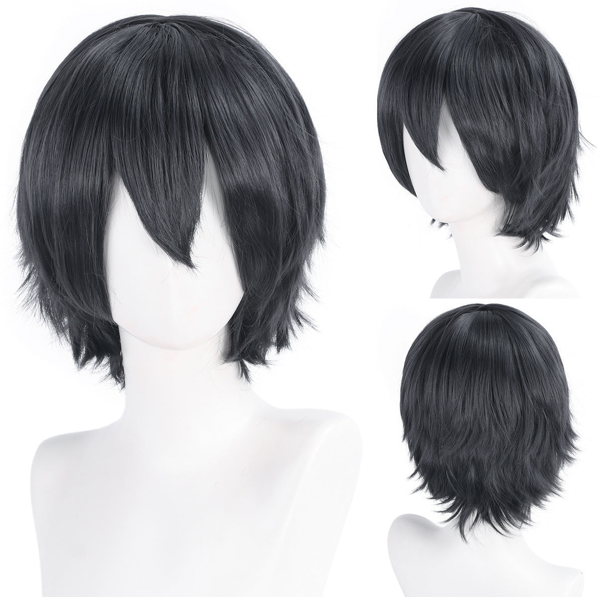 Short Hair Closing Face Top Optional Mao Style Cos Wig