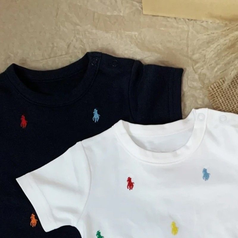 Babies Summer Thin Western Style Leisure Short Sleeves Infants Jumpsuit, Climbing Suit