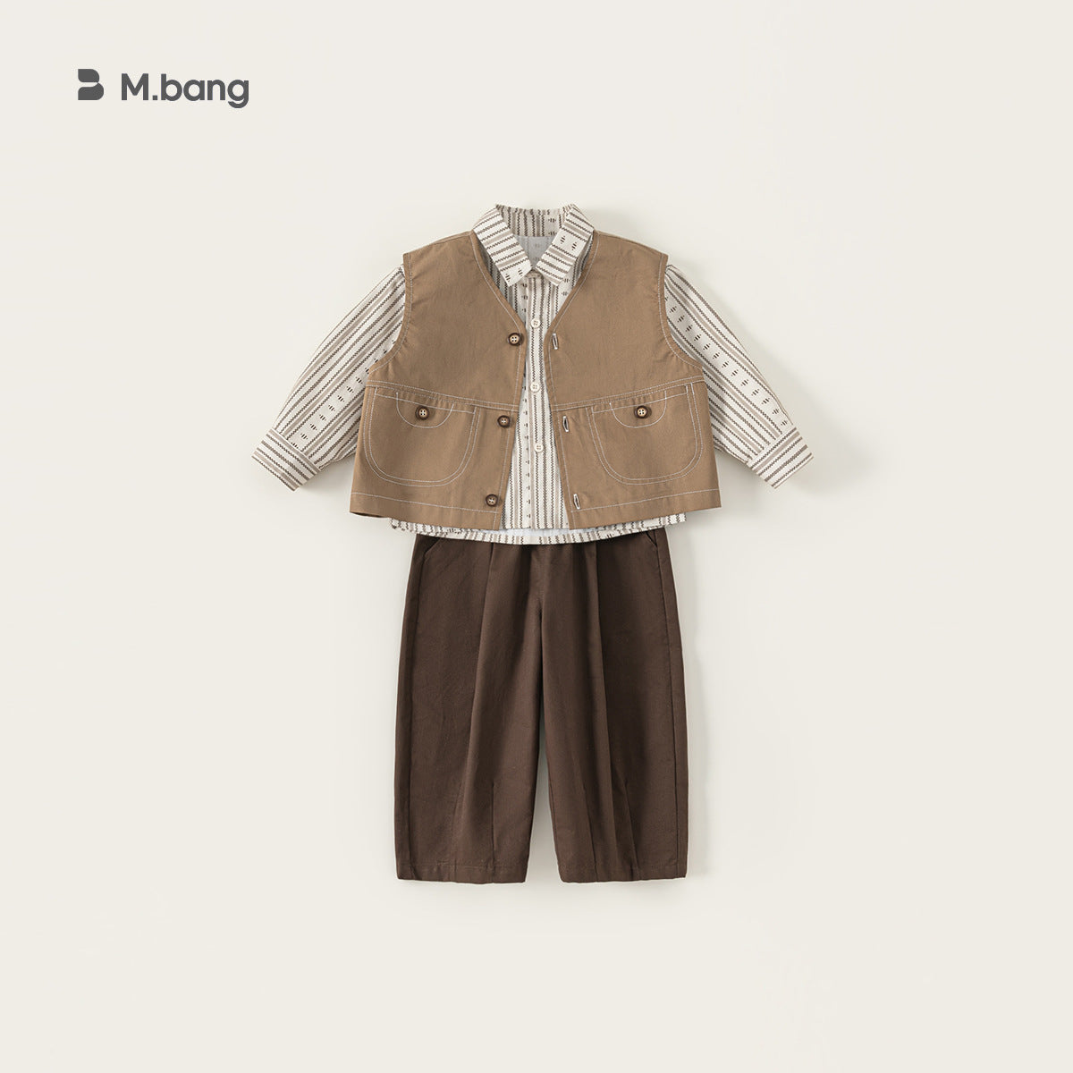 Three-piece Collection Korean Style Clothes Boys Children's Suit