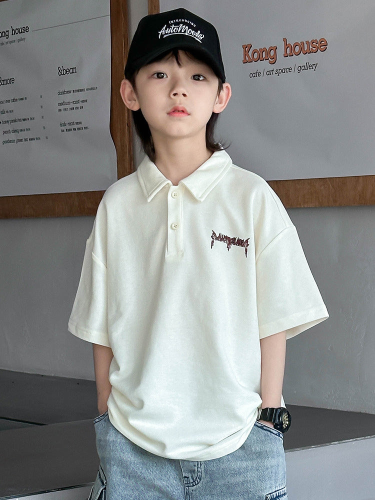 Children's Clothing Summer Casual Loose Thin Top Children's T-shirt