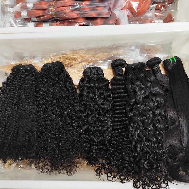 Pretty Cool Innovative Beautiful Human Extension Real Hair Wig