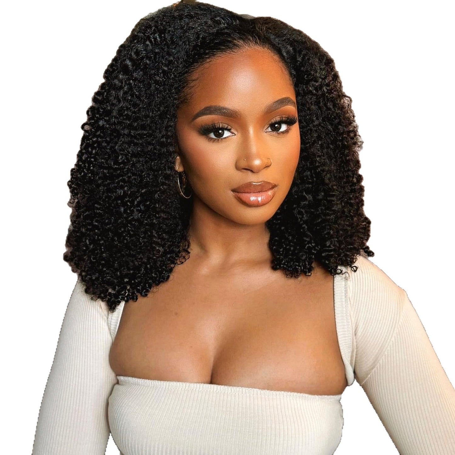 Classic Beautiful Charming Fashion Stylish Human Real Hair Wig