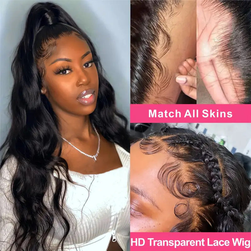 Women's Medium Large Wave Curly Hair Natural Wig Long Curls