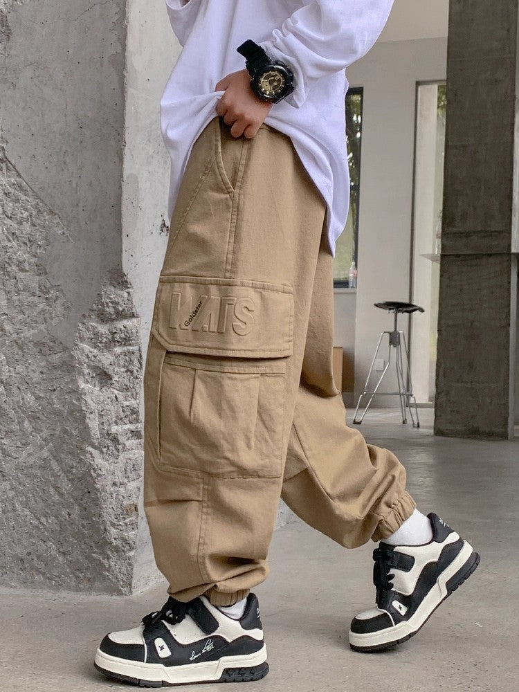 Children's Boys Autumn Clothing Handsome Casual Older Boy Loose Fashion Children's Pants