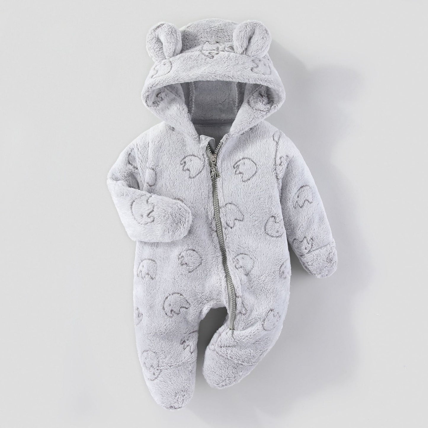 Jumpsuit Rompers Romper Born Clothes Fleece-lined Jumpsuit, Climbing Suit
