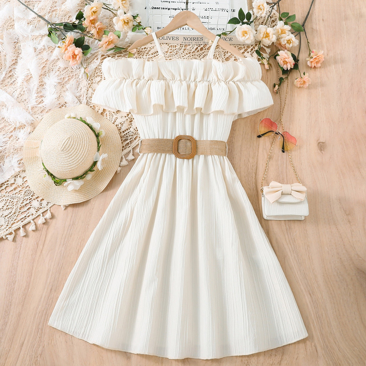 Women's & Children's Skirts Summer Suspender Skirt Western Style Children's Dress