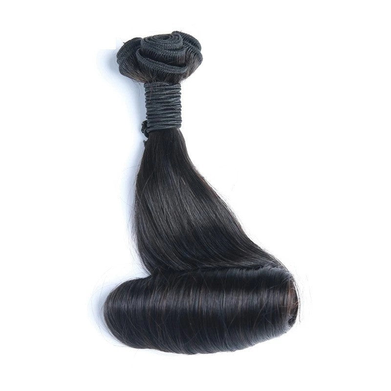 Unique Slouchy Beautiful Elegant Attractive Human Real Hair Wig
