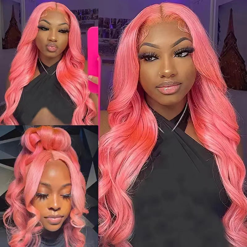 Women's Lace Fashion Wavy Curly Hair Chemical Wig Long Curls
