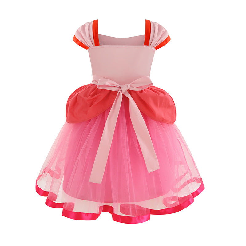 Children's Clothing Princess Summer Tulle Skirt Holiday Children's Dress