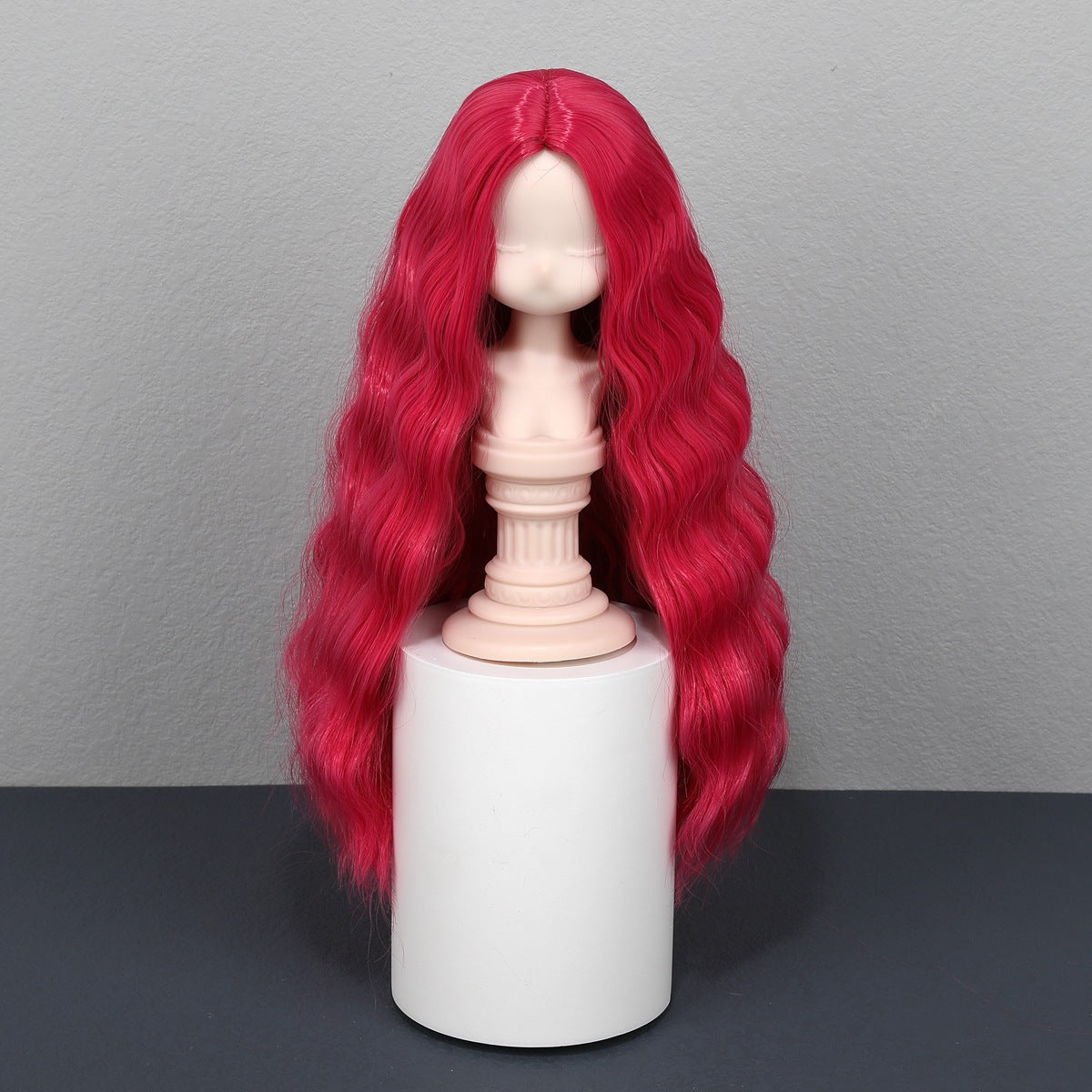 Queen Doll Points Soft Silk Handmade Cos Wig