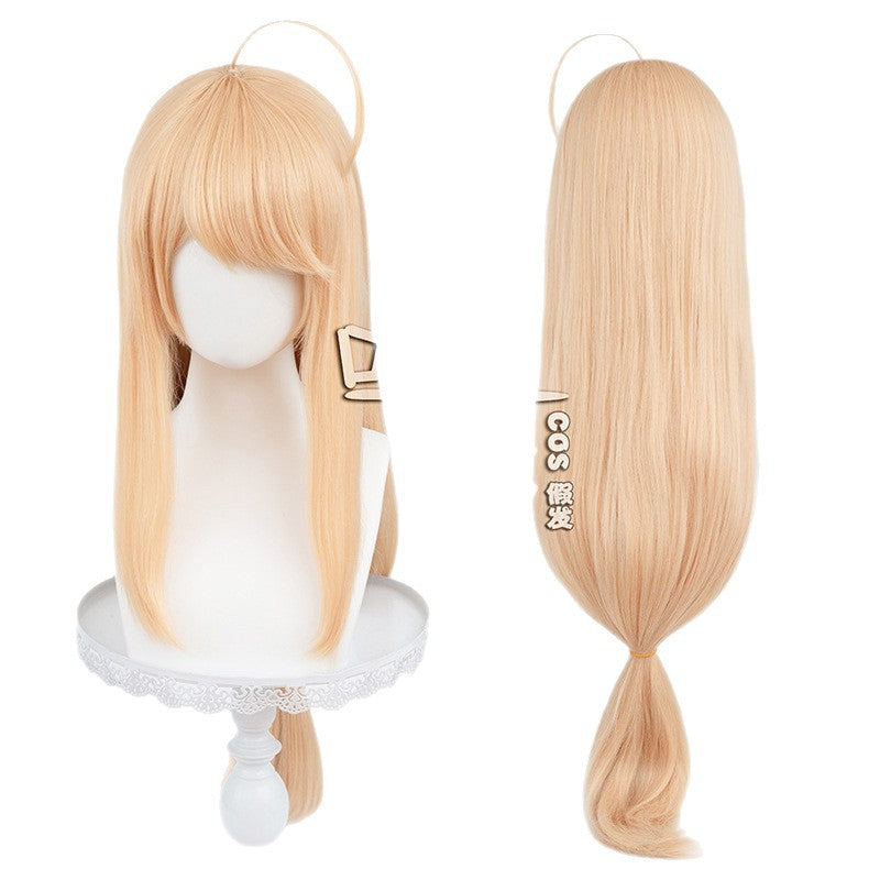 Demon Little Shan Red Su Simulation Scalp Cos Wig